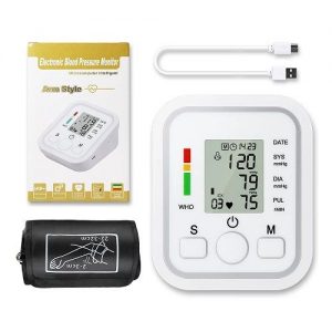 Voice Digital Blood Pressure Monitor Meter BP Heartbeat Test